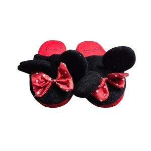 Disney Minnie Mouse slippers S/M Fit size 8 adult